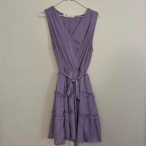 Impeccable Pig Lavender Dress size large - Picture 3 of 3